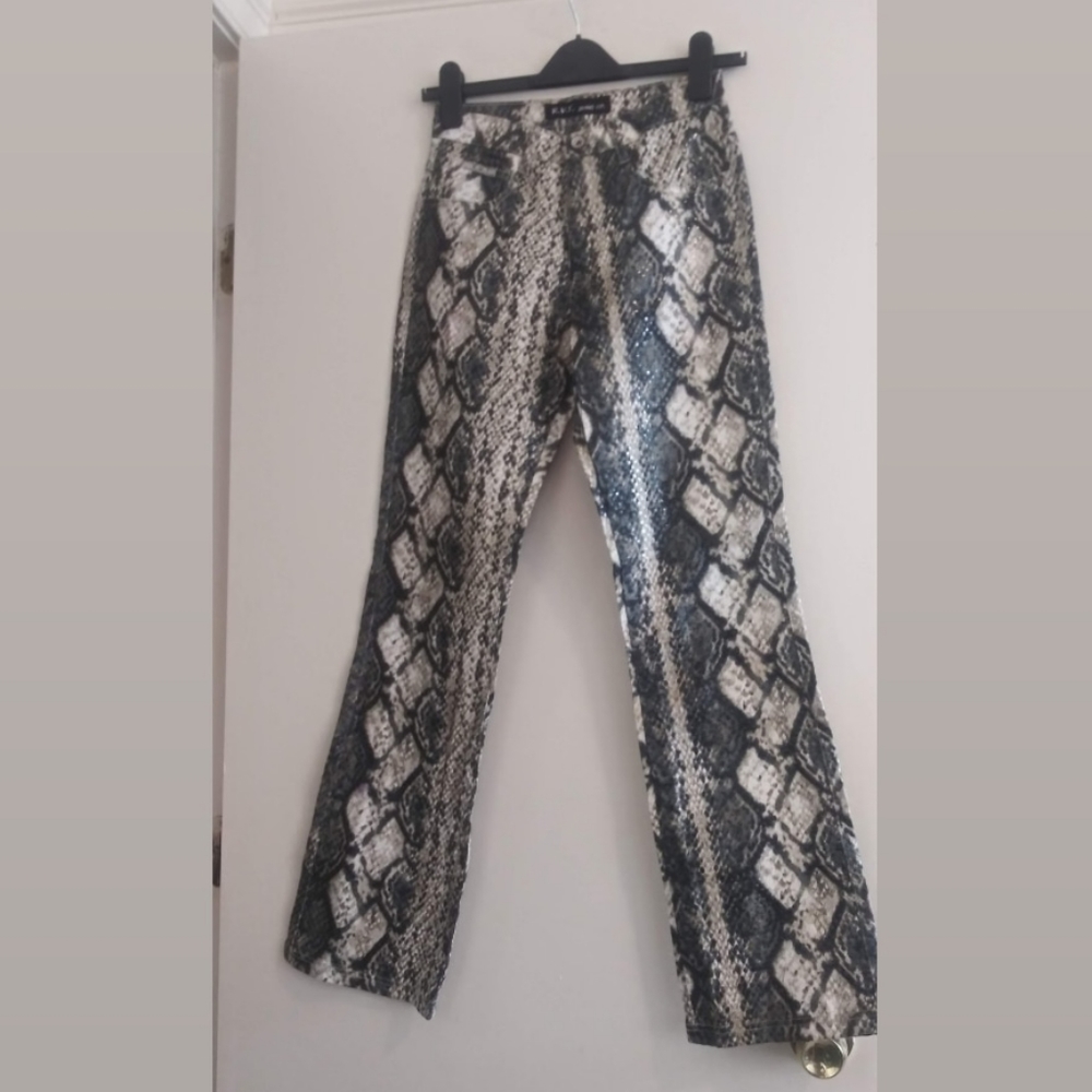 Y2K Revolt Ivory Pants